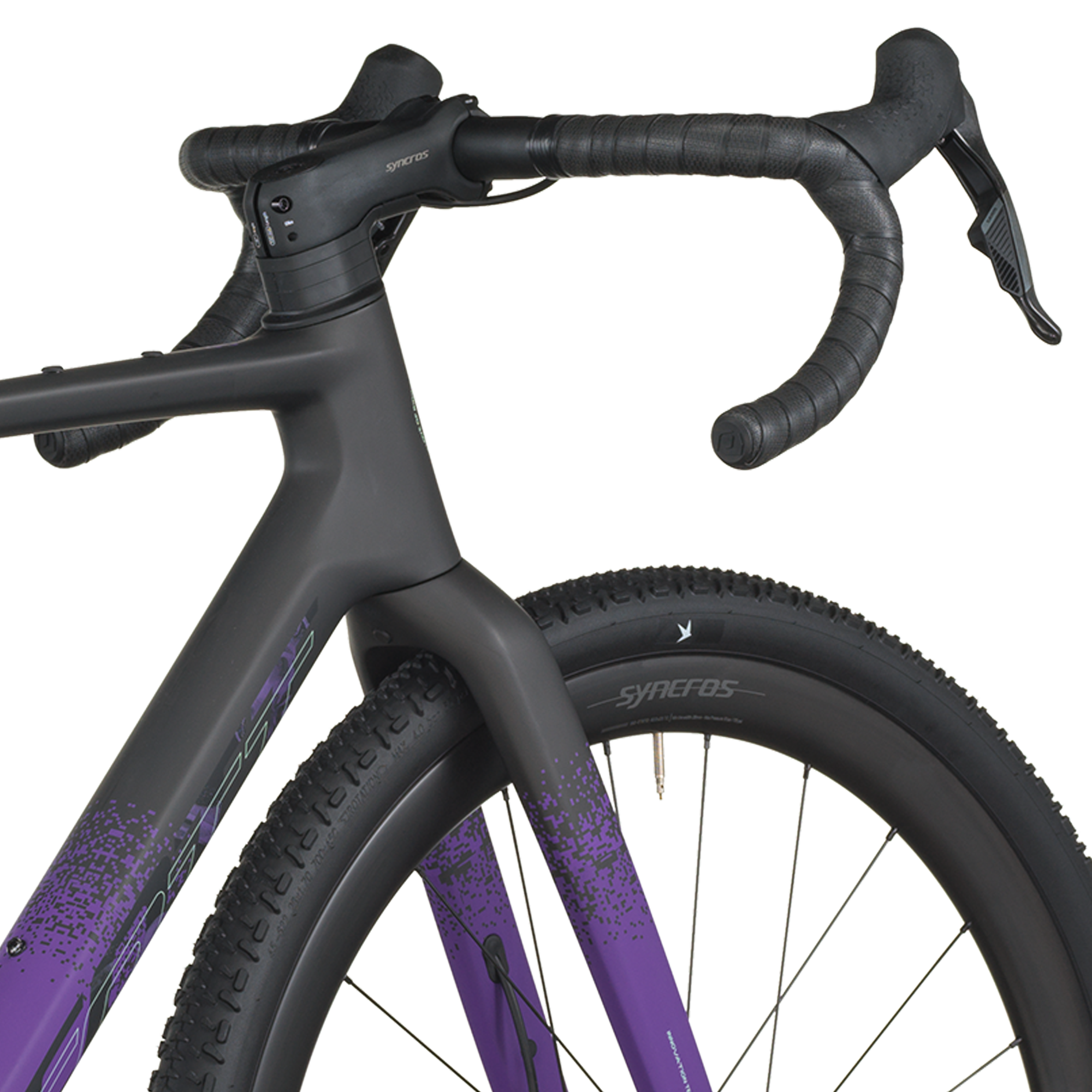 Scott Addict Gravel 20 carbone noir/indigo violet