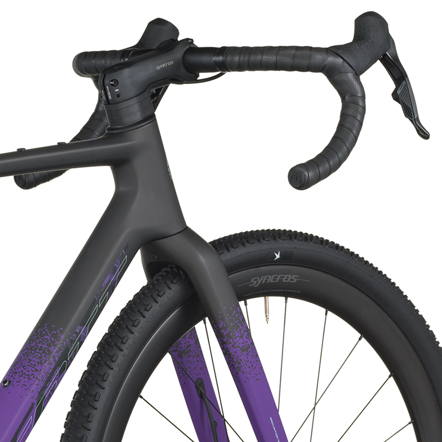 Scott Addict Gravel 20 carbone noir/indigo violet