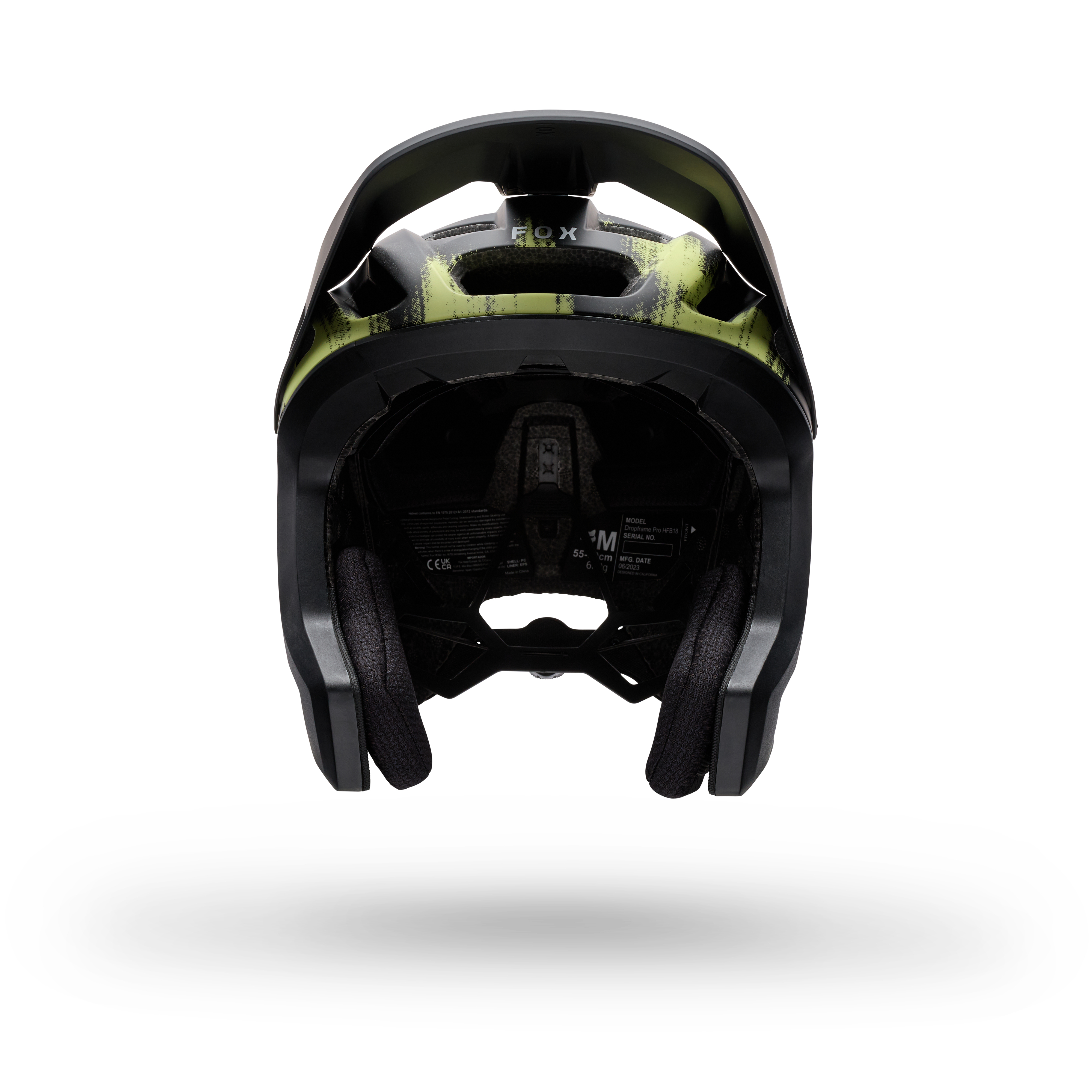 Casque VTT Fox Dropframe Pro Flow Noir