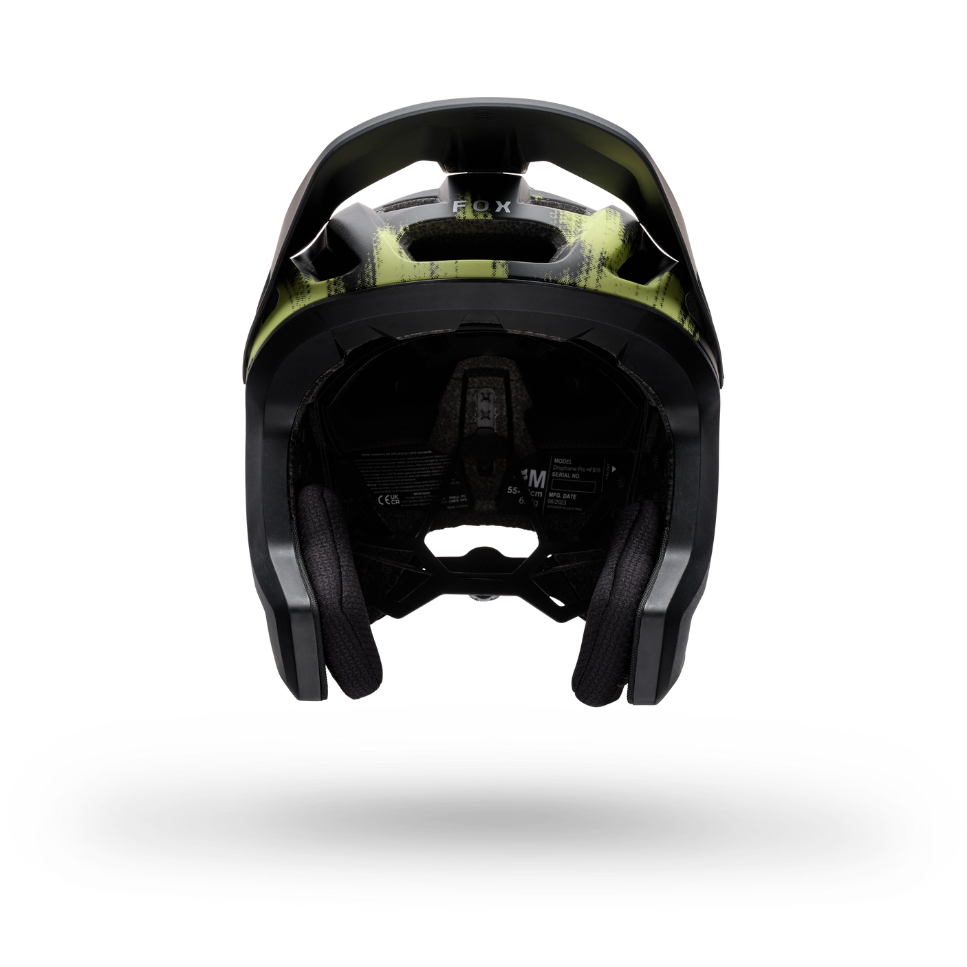 Casque VTT Fox Dropframe Pro Flow Noir
