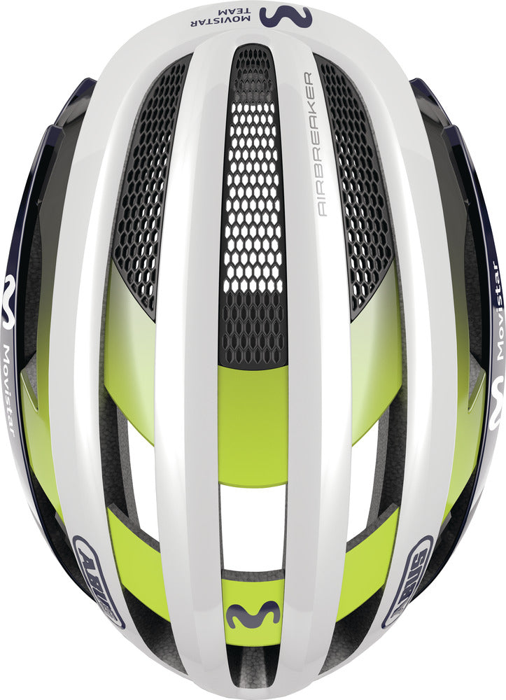 Casque ABUS Airbreaker Route Movistar Team