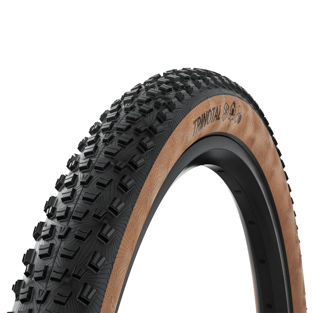 Continental Trinotal Trail Grip pliable 28" pneu pliable noir / peau transparente