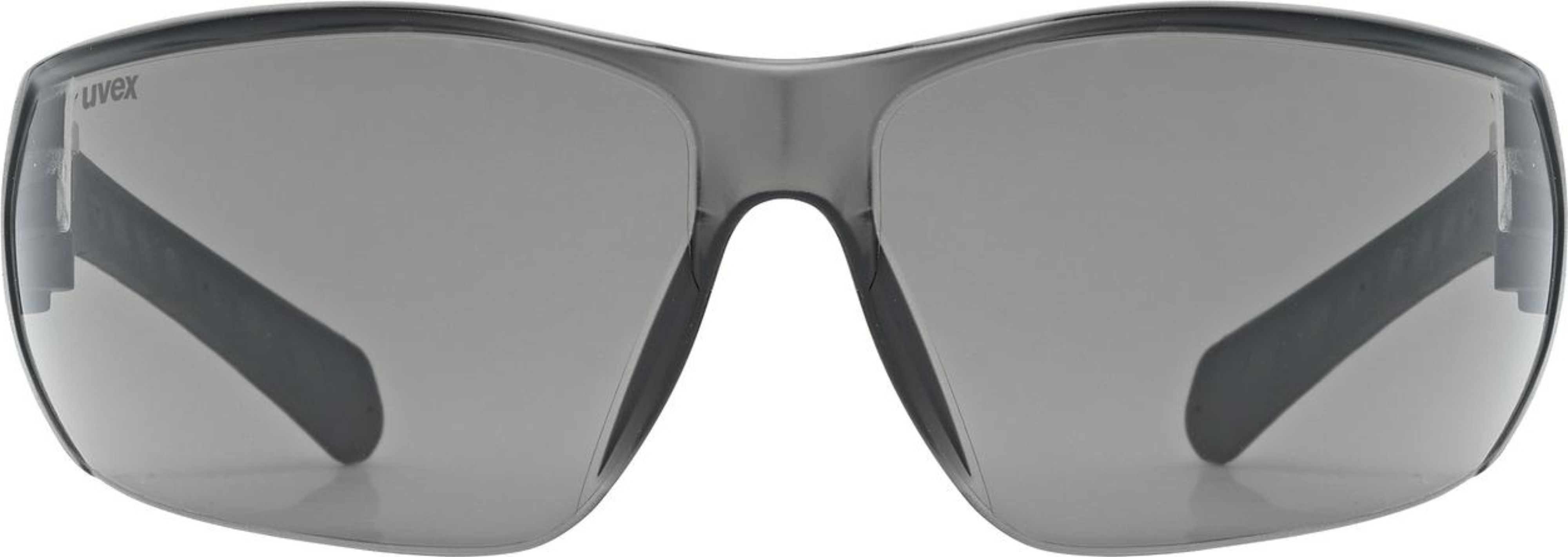 uvex Equate Lunettes de vélo Noir Mat / Fumé