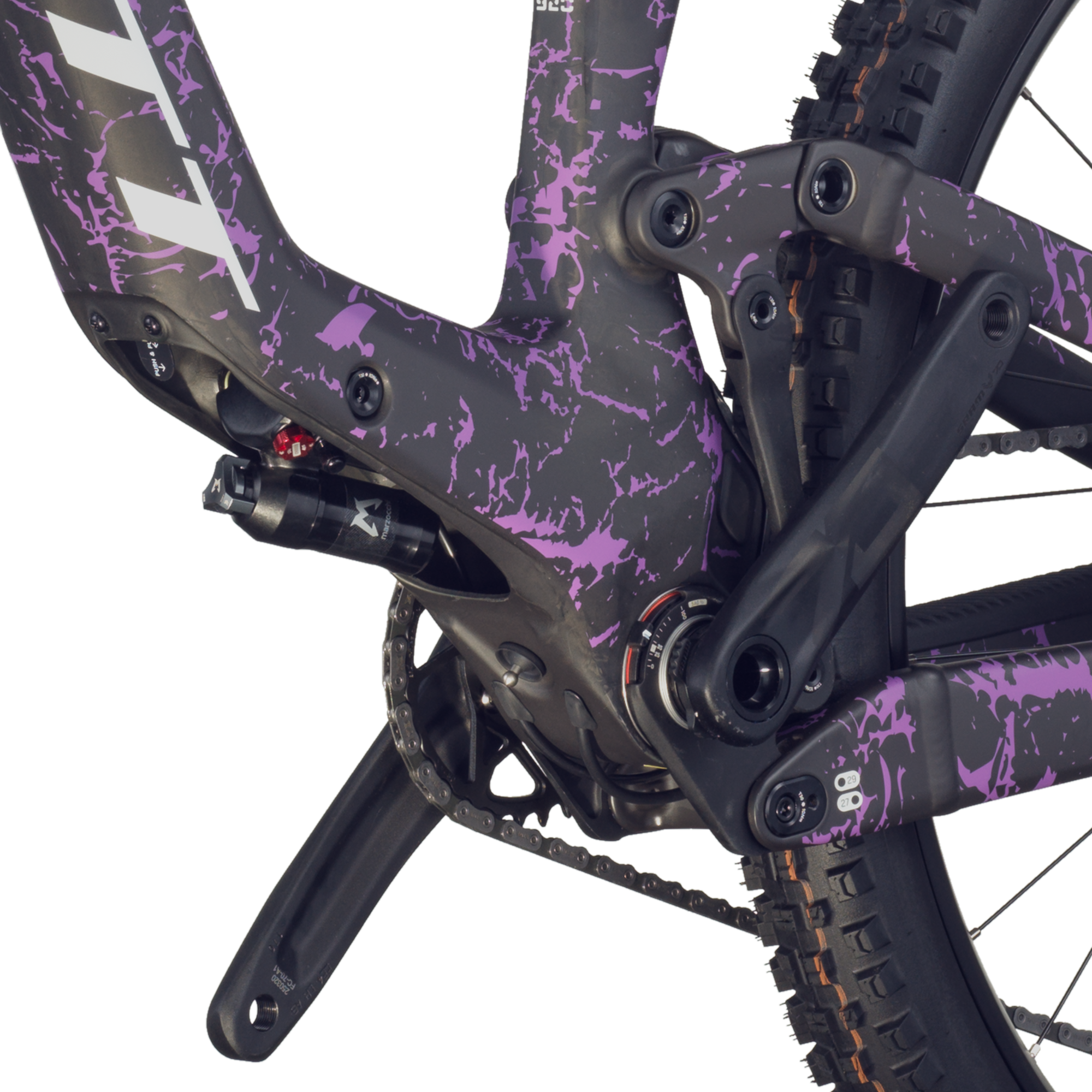 Scott Ransom 920 carbone noir/crackle violet