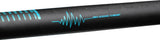Guidon Reverse Seismic 810 carbone Ø35mm 25mm noir/bleu clair