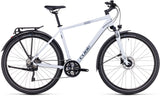 Cube Nature Pro Allroad Classic blanc givré et gris
