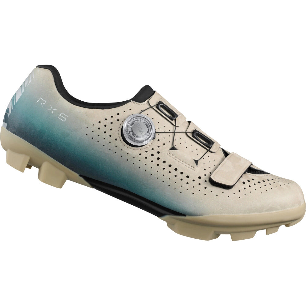 Shimano RX600 chaussures Gravel beige/bleu