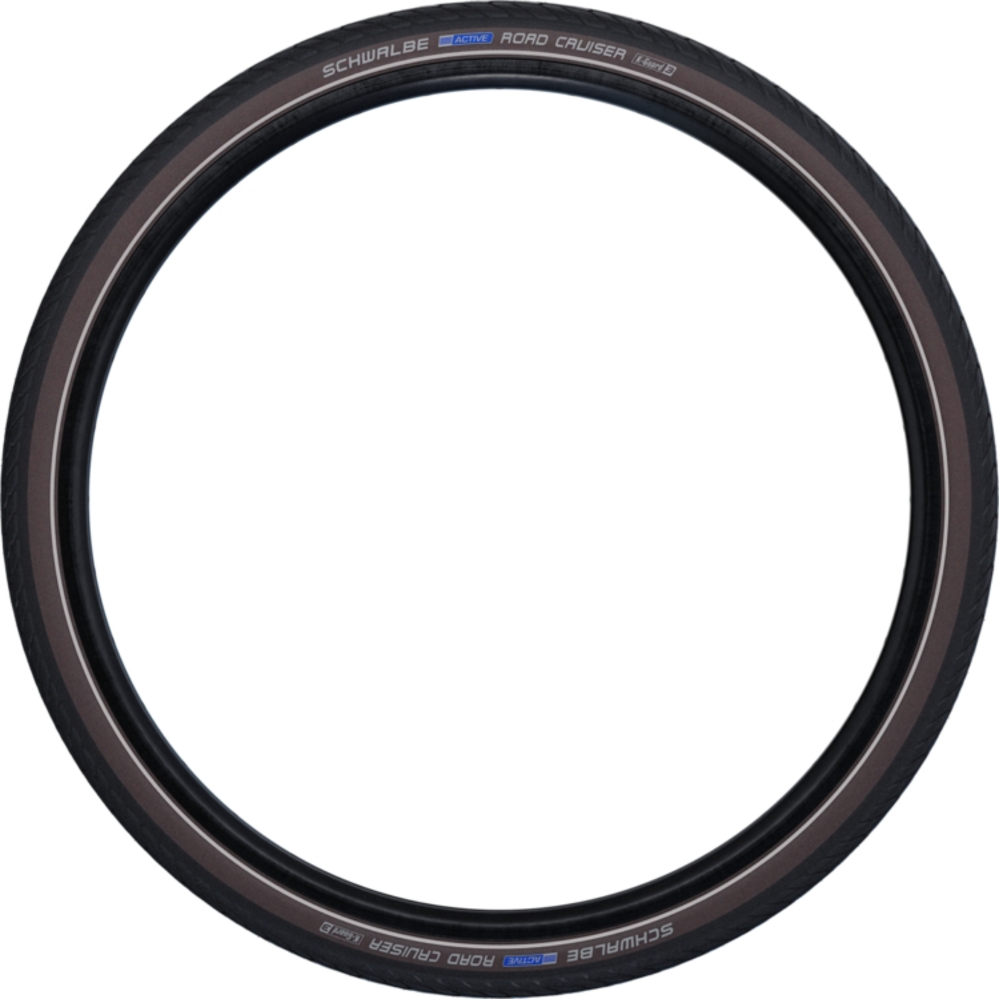Schwalbe Road Cruiser | Active Line | K-Guard 26"/559mm Marron+Réflexion