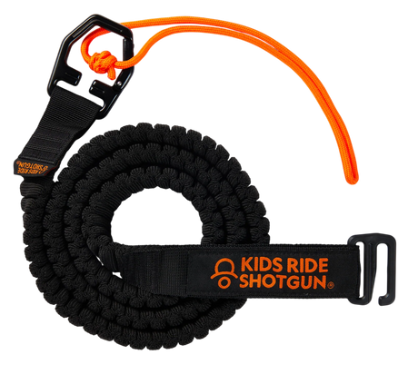 Kids Ride Shotgun Quick Fit MTB Corde de remorquage 1,7 - 3,3 m black