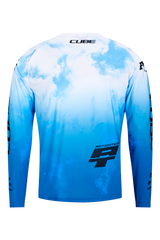Cube Maillot VTT X Actionteam manches longues black´n´white