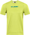 CUBE ATX maillot col rond manches courtes citron vert