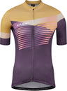 Maillot manches courtes CUBE TEAMLINE WS violet´n´sand