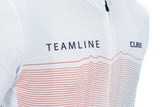 CUBE TEAMLINE maillot CMPT manches courtes blanc