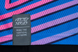 CUBE VERTEX maillot col rond manches longues bleu et rose