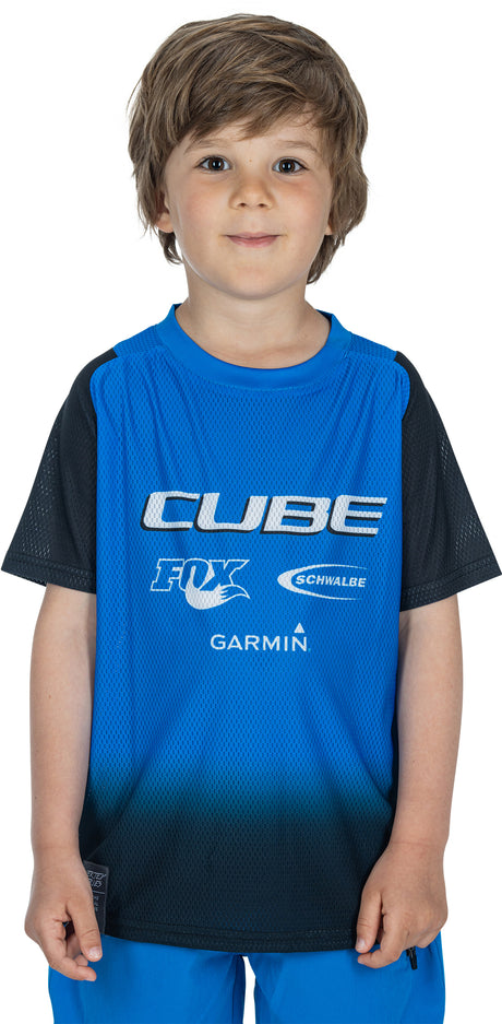 Maillot CUBE VERTEX ROOKIE X Actionteam manches courtes