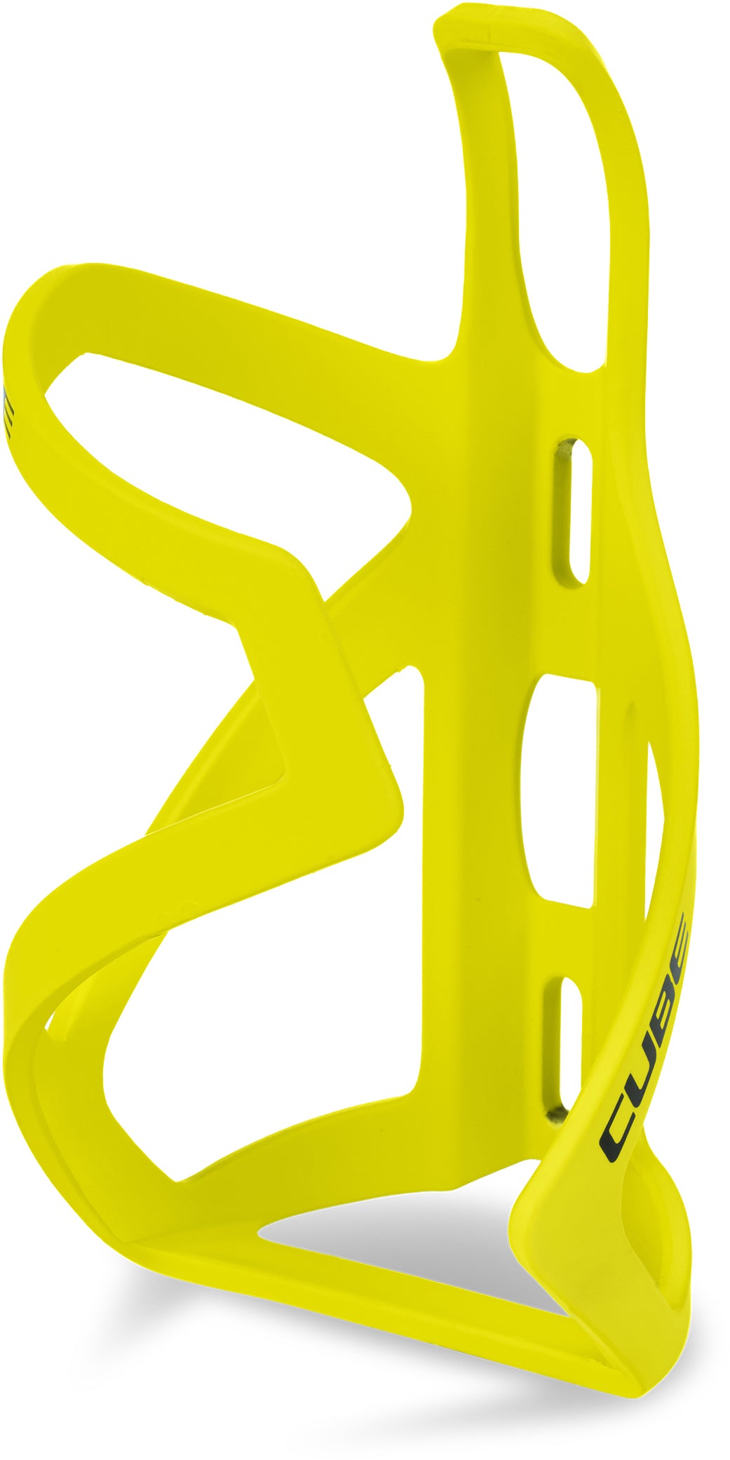 Porte-bidon CUBE HPP Sidecage jaune fluo mat et noir brillant
