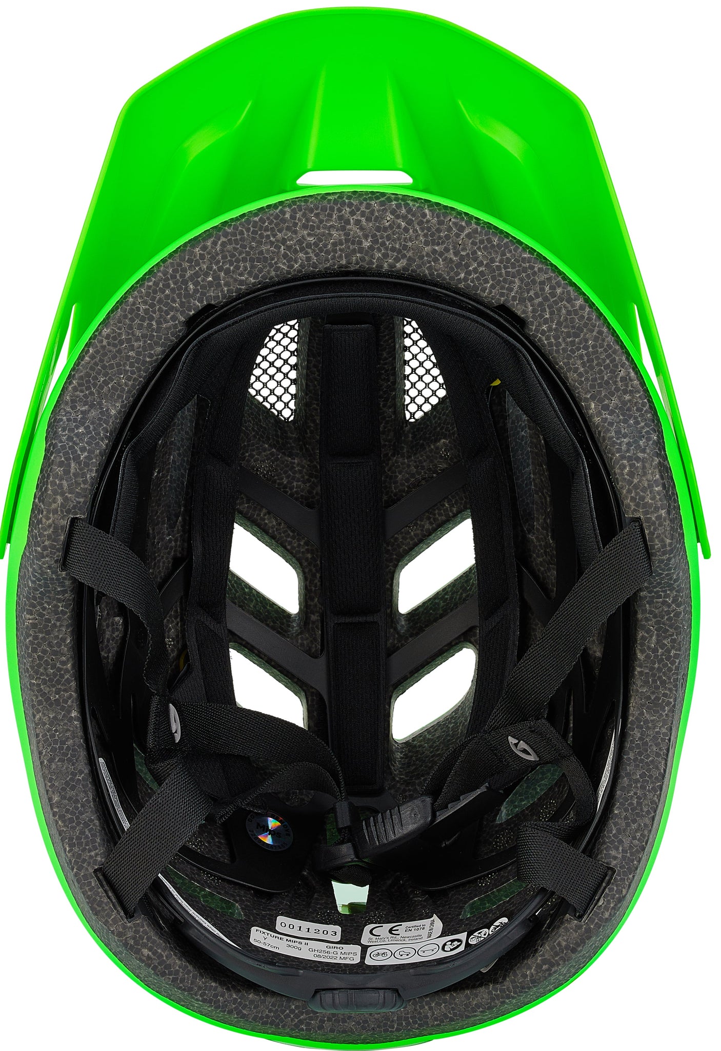 Casque Giro Fixture Mips II Y mat vert brillant