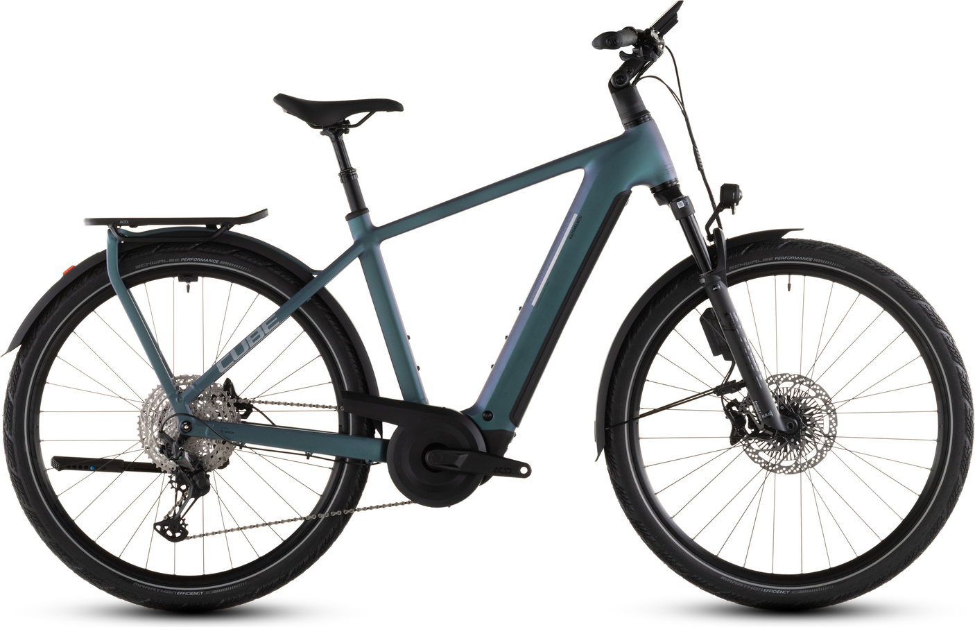 Cube Kathmandu Hybrid EXC 800 smaragdgris´n´prism (2026)