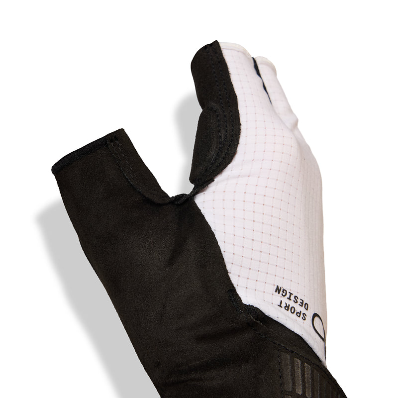 Gants de cyclisme Giro Bravo II Gel blanc