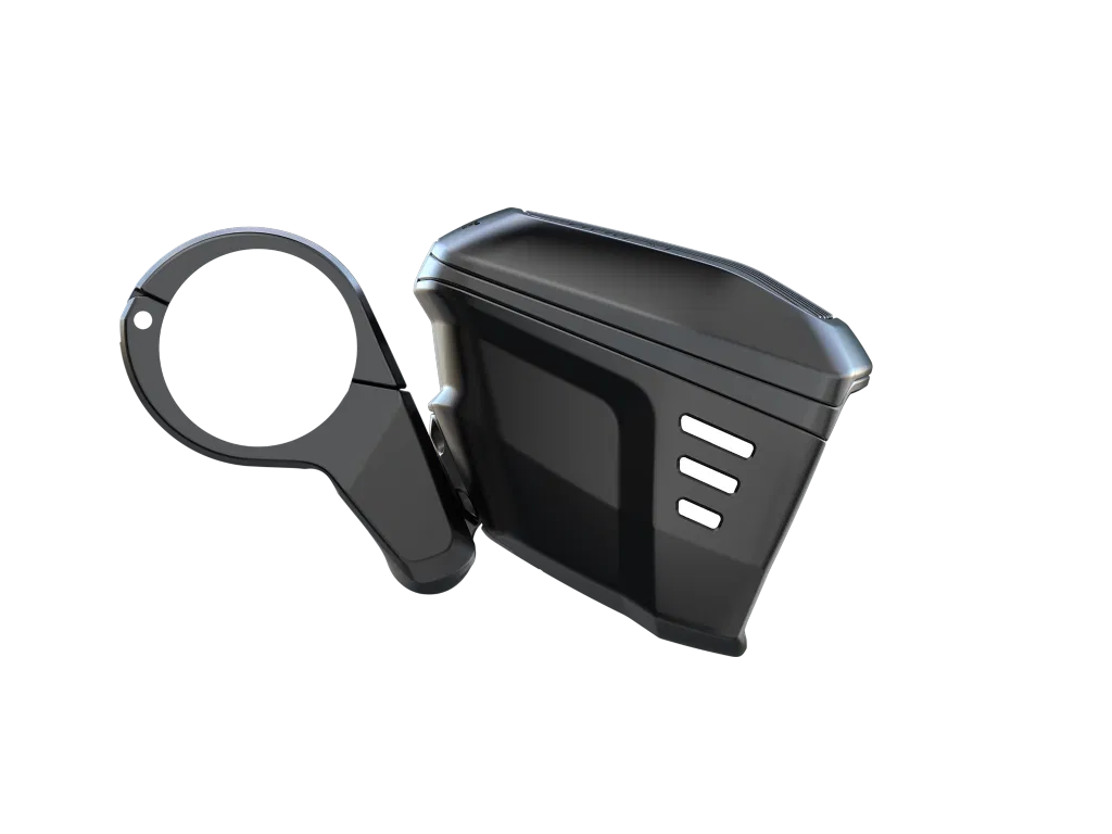 Busch + Müller BRIQ-XL E Phare pour vélo électrique E-25 150 Lux avec éclairage d'angle