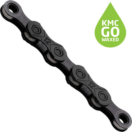 KMC X12 chaîne 12 vitesses 126 maillons cirée noire