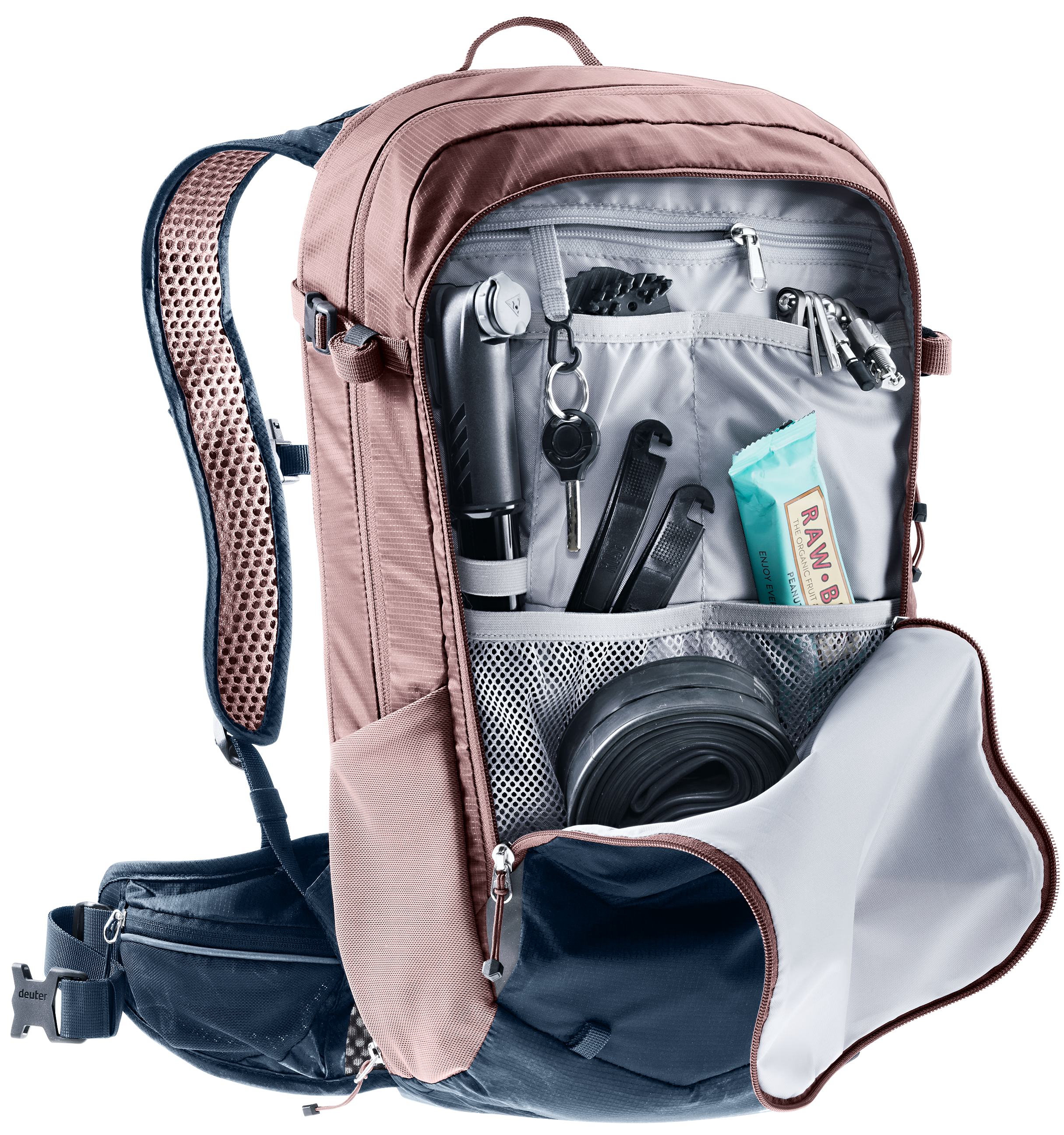 deuter Compact 14+3 sac à dos vélo ink-ashrose