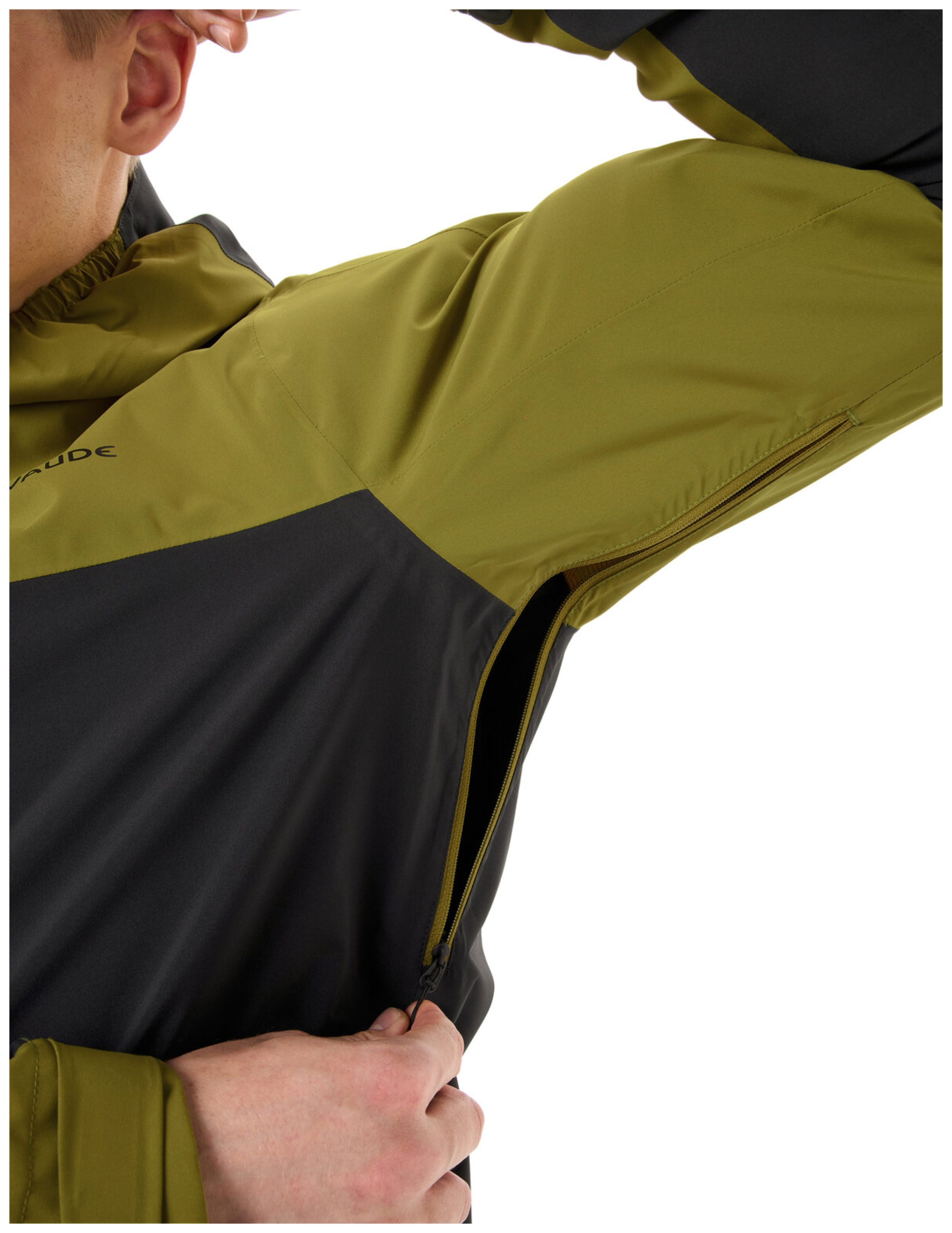 VAUDE Veste de pluie Moab pour homme dark leaf