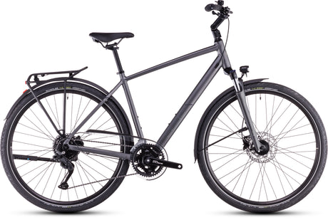 Cube Touring Pro dalle gris et métal (2025)