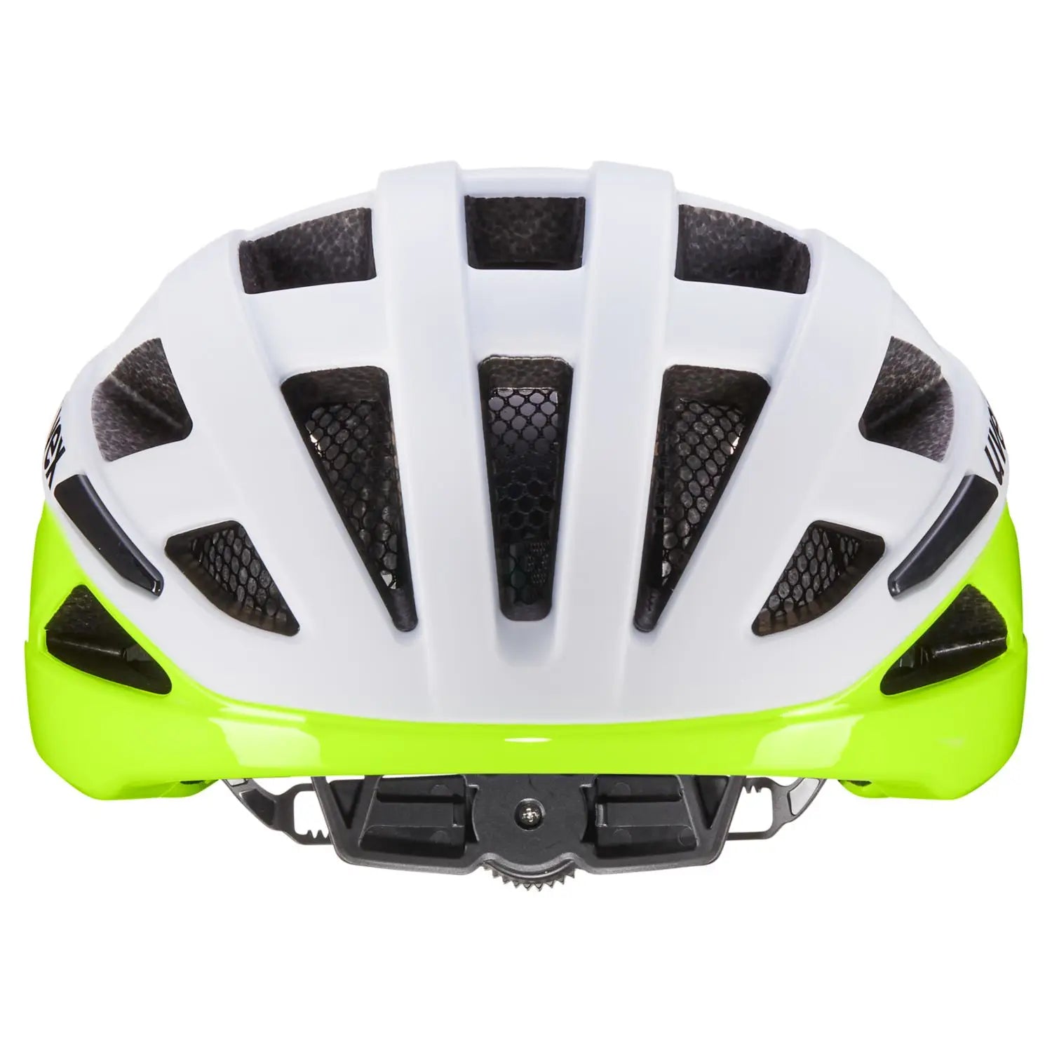uvex I-Volute Casque de vélo de course Blanc-Neon Jaune Mat
