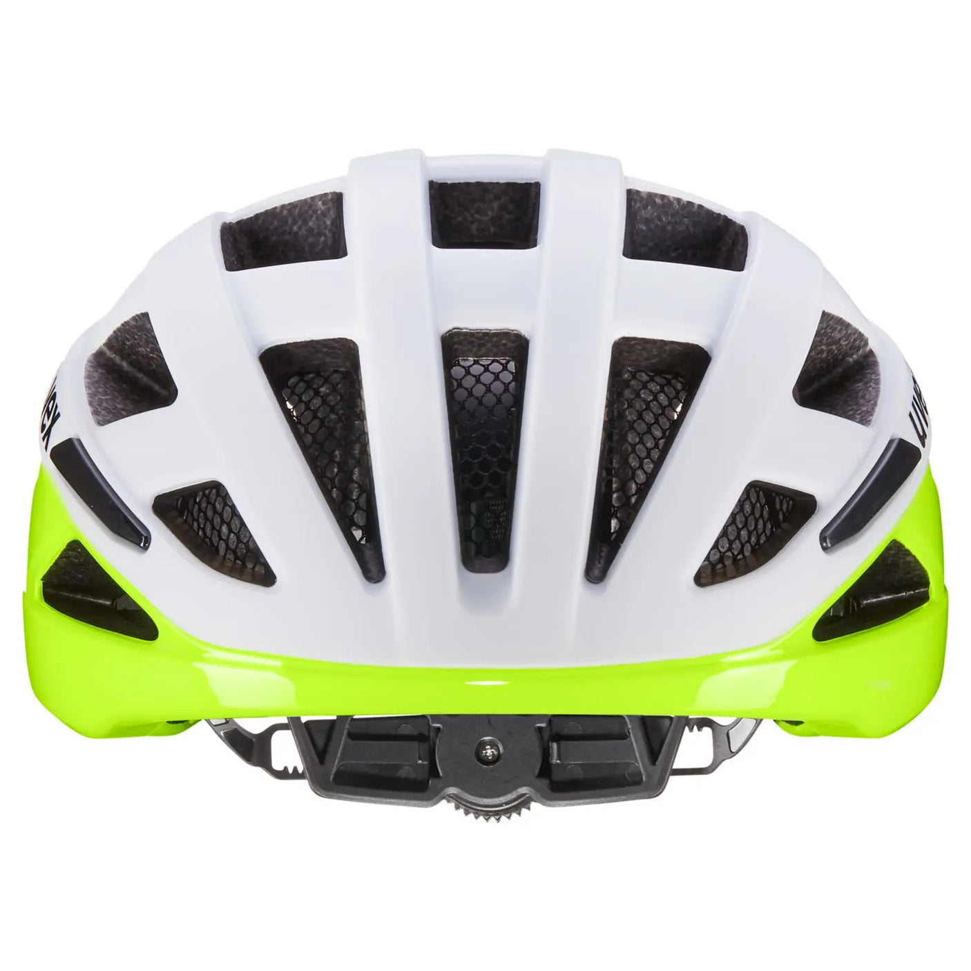 uvex I-Volute Casque de vélo de course Blanc-Neon Jaune Mat