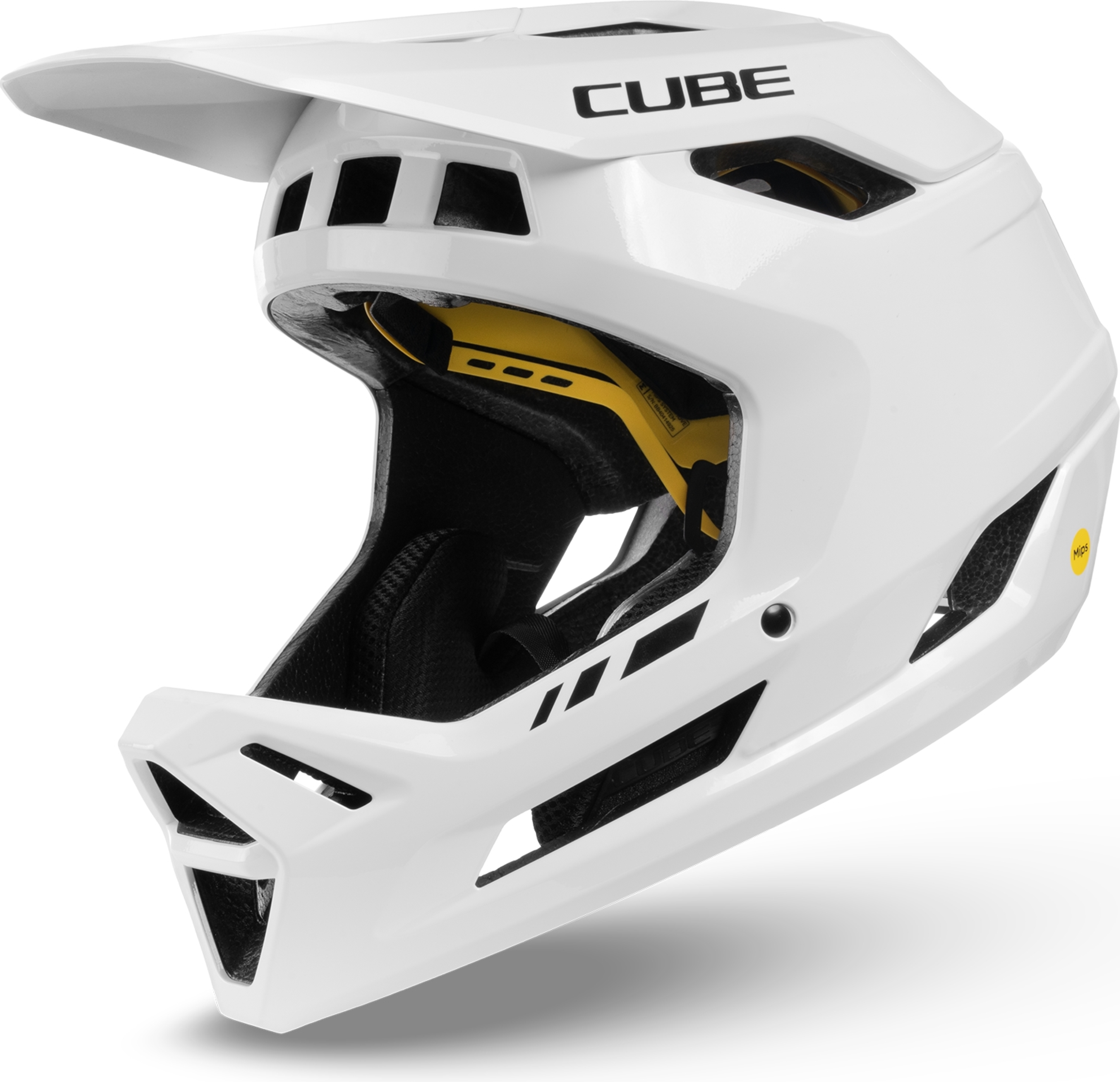 Cube Casque DESCENDER X Actionteam blanc
