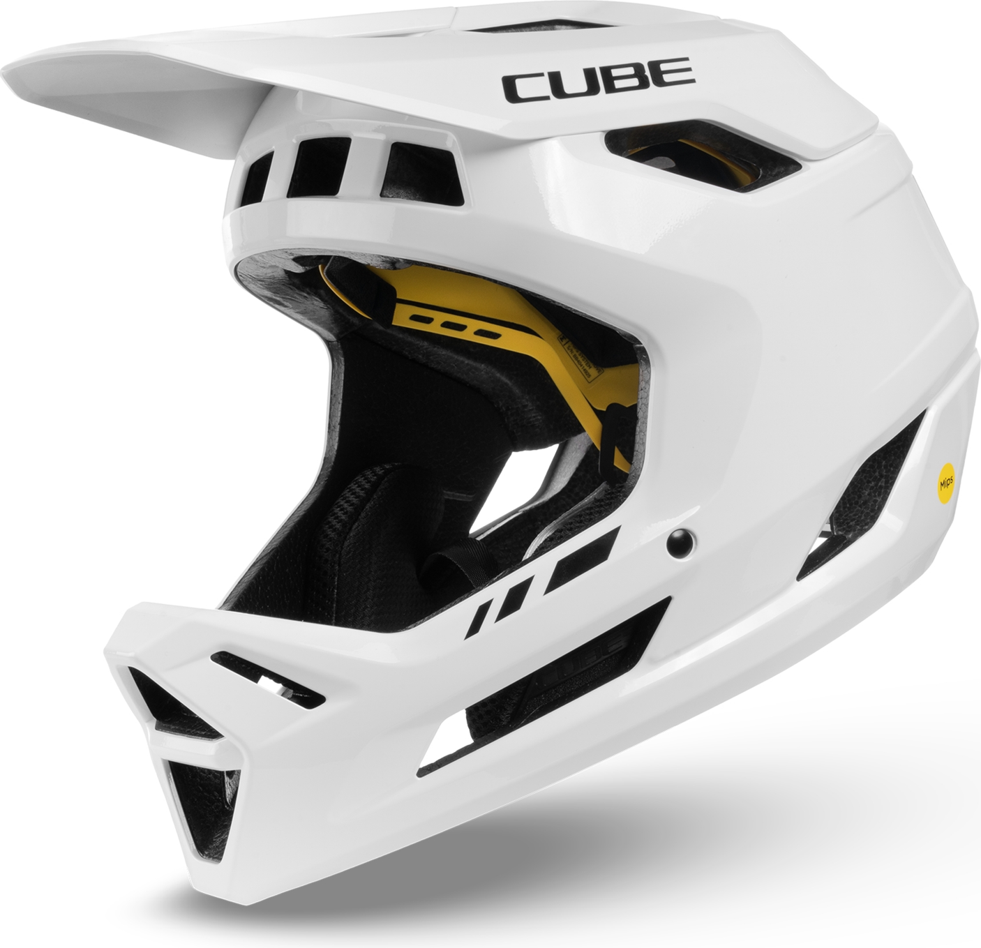 Cube Casque DESCENDER X Actionteam blanc