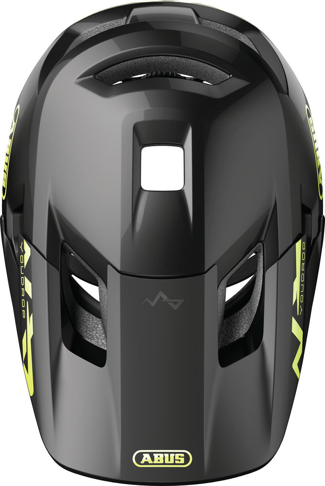ABUS Youdrop Casque Enfant, noir brillant