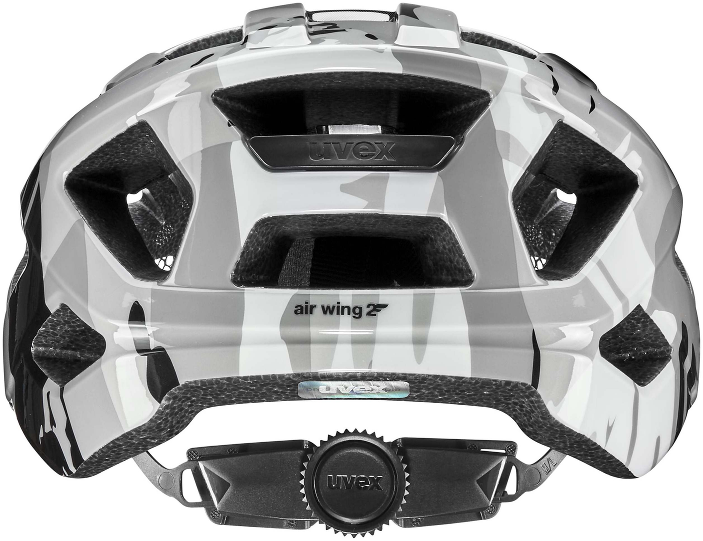 uvex Air Wing 2 Casque enfant Warm Grey-Black