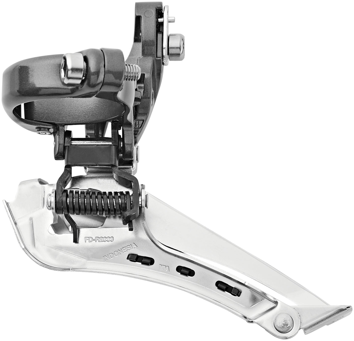 Shimano Claris FD-R2000 dérailleur avant 2x8 vitesses Down Swing collier haut argent/gris