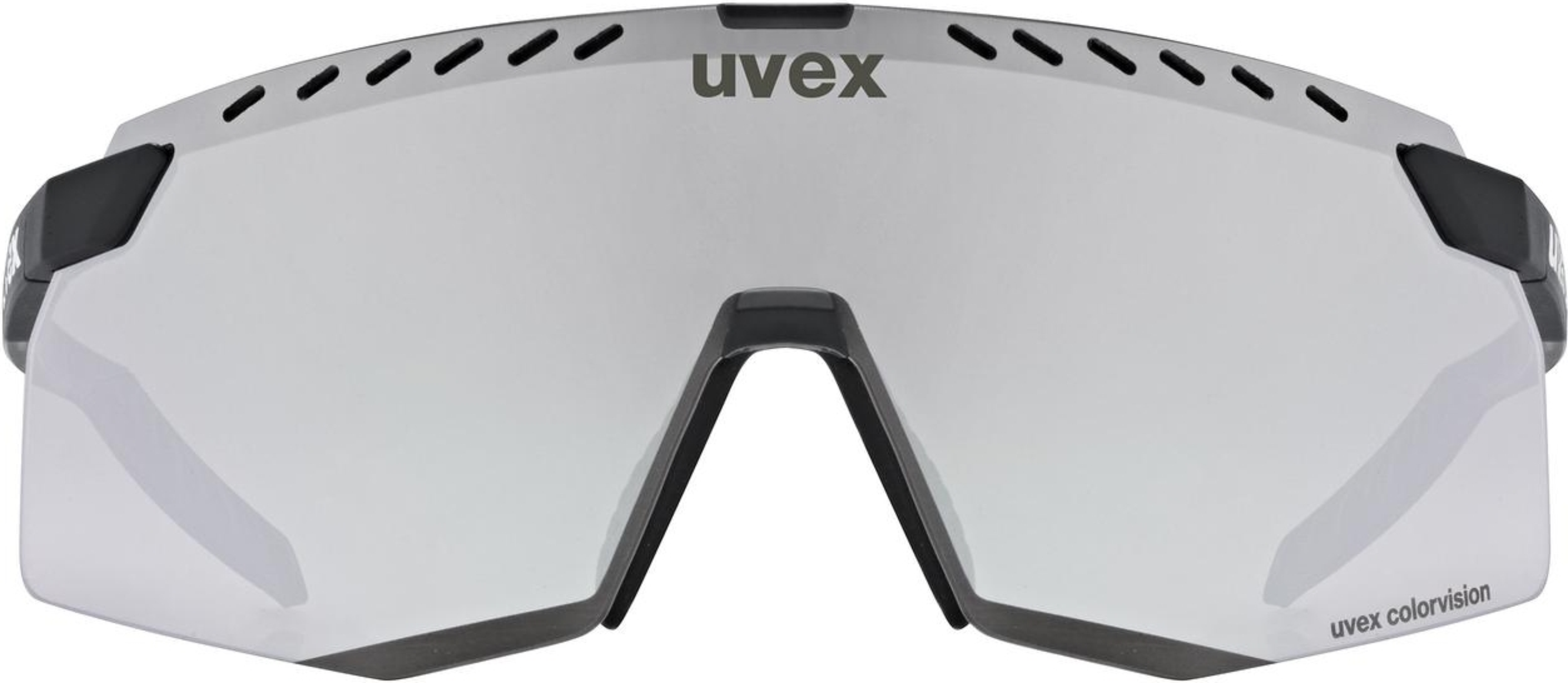 uvex Pace Stage Cv Lunettes de vélo Noir Mat / Miroir Argent