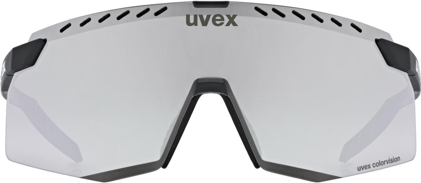 uvex Pace Stage Cv Lunettes de vélo Noir Mat / Miroir Argent