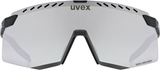 uvex Pace Stage Cv Lunettes de vélo Noir Mat / Miroir Argent