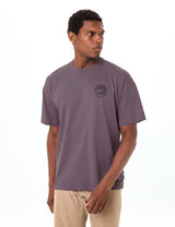 Chemise décontractée cycliste homme VAUDE violet cendré