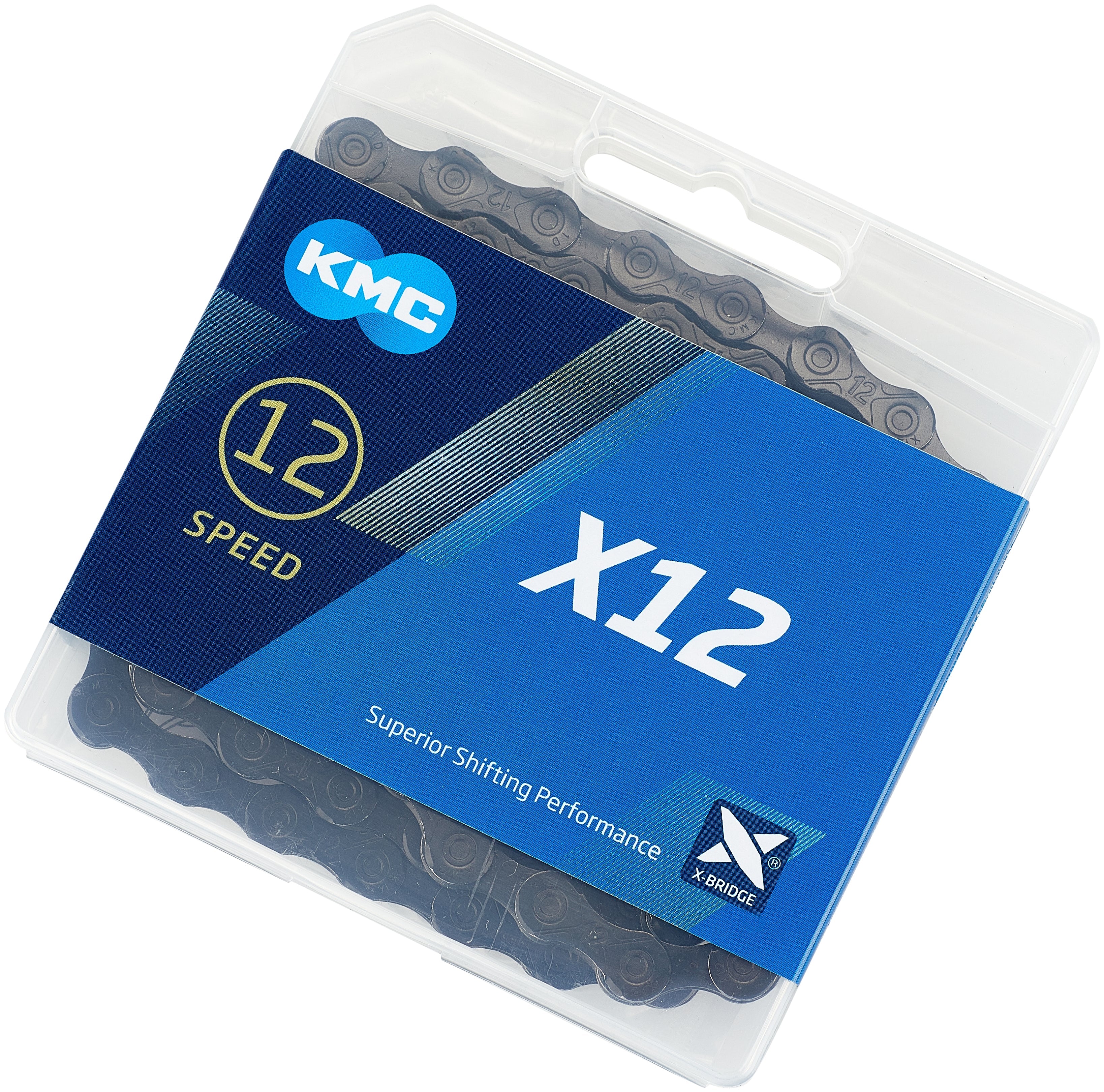 Chaîne KMC X12 BlackTech 12 vitesses