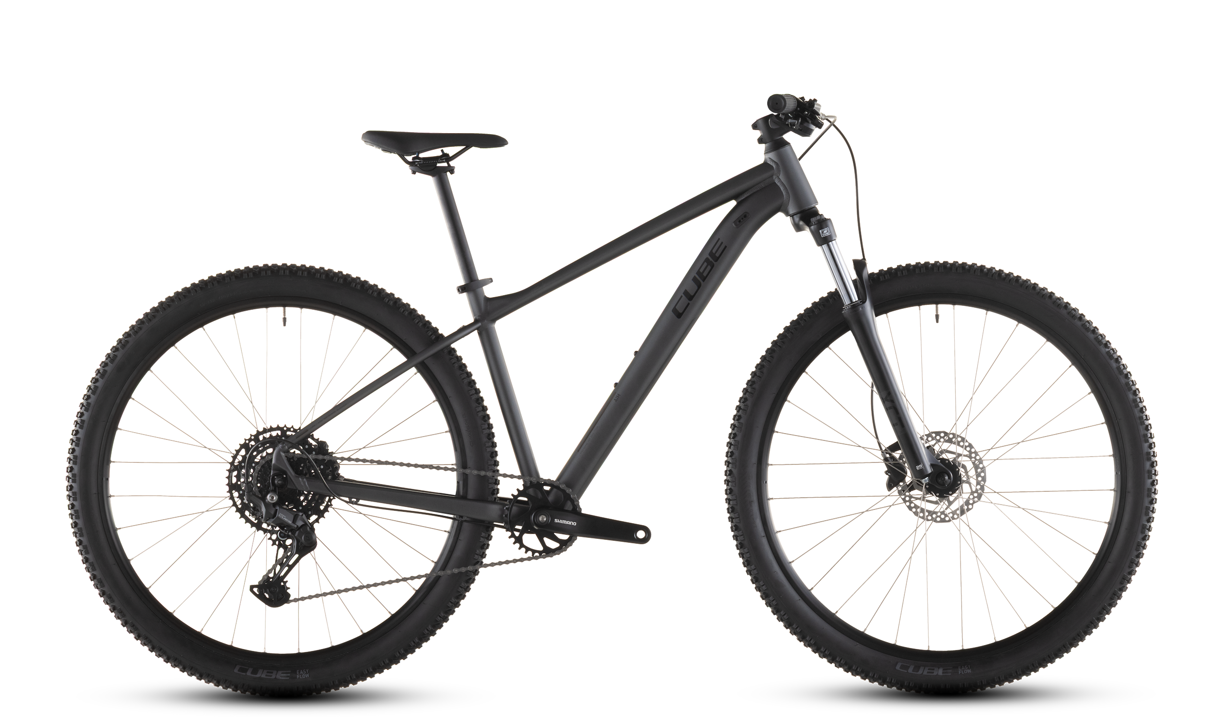 Cube Aim Pro (2026) VTT semi-rigide 27,5/29 pouces slateblack