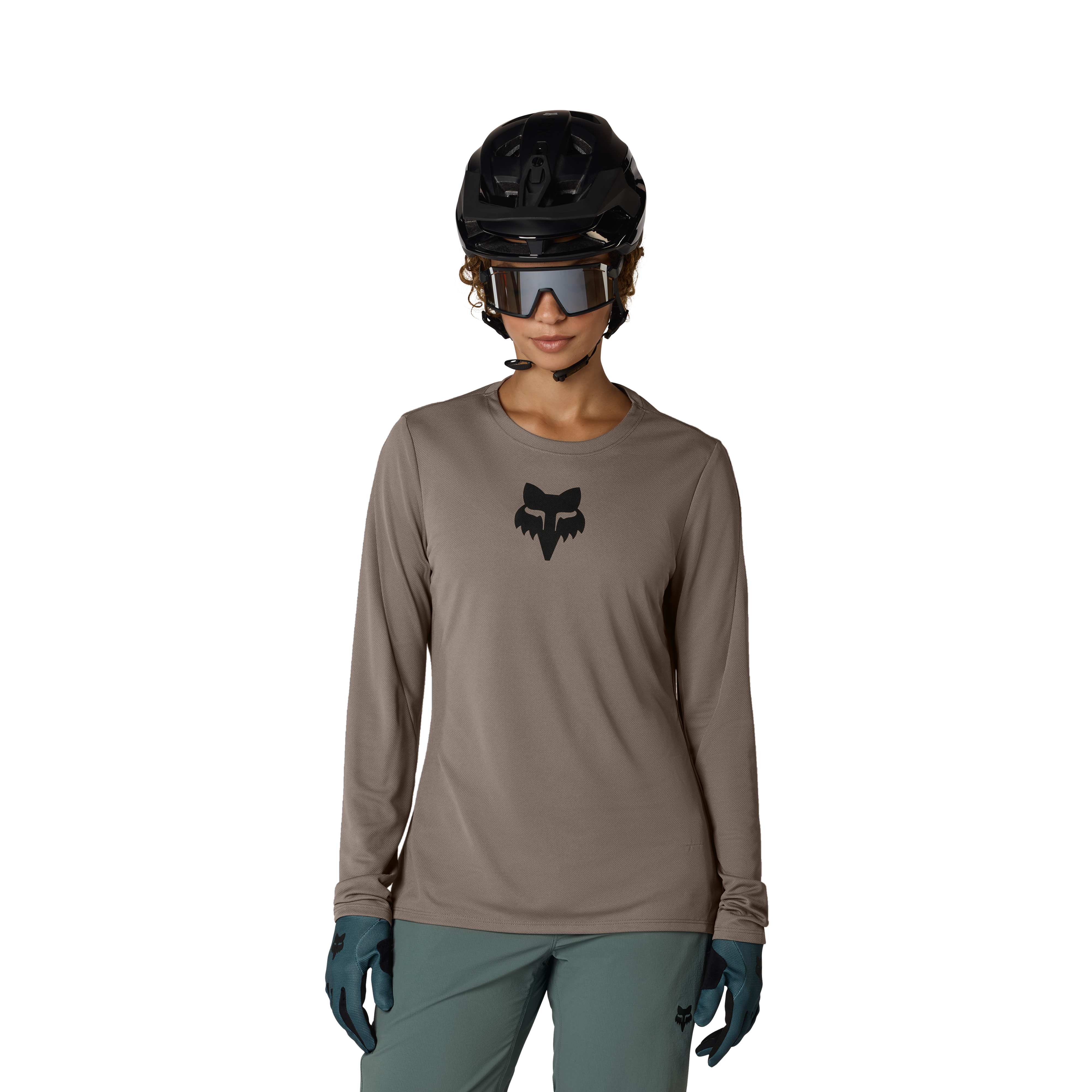 Fox W Ranger LS Maillot Tête Noisette