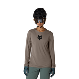 Fox W Ranger LS Maillot Tête Noisette