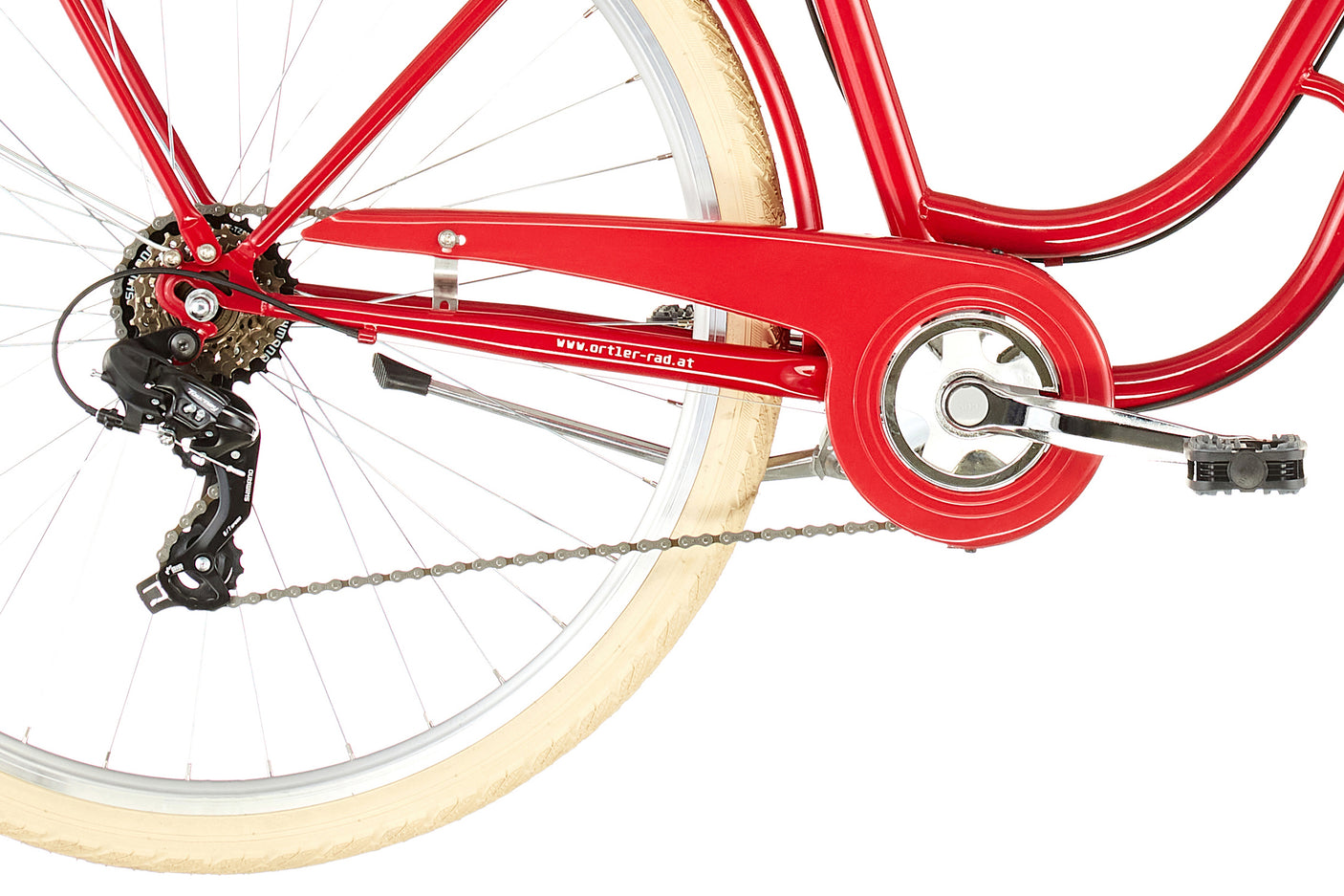 Ortler Detroit Cargo Steel Swing rouge