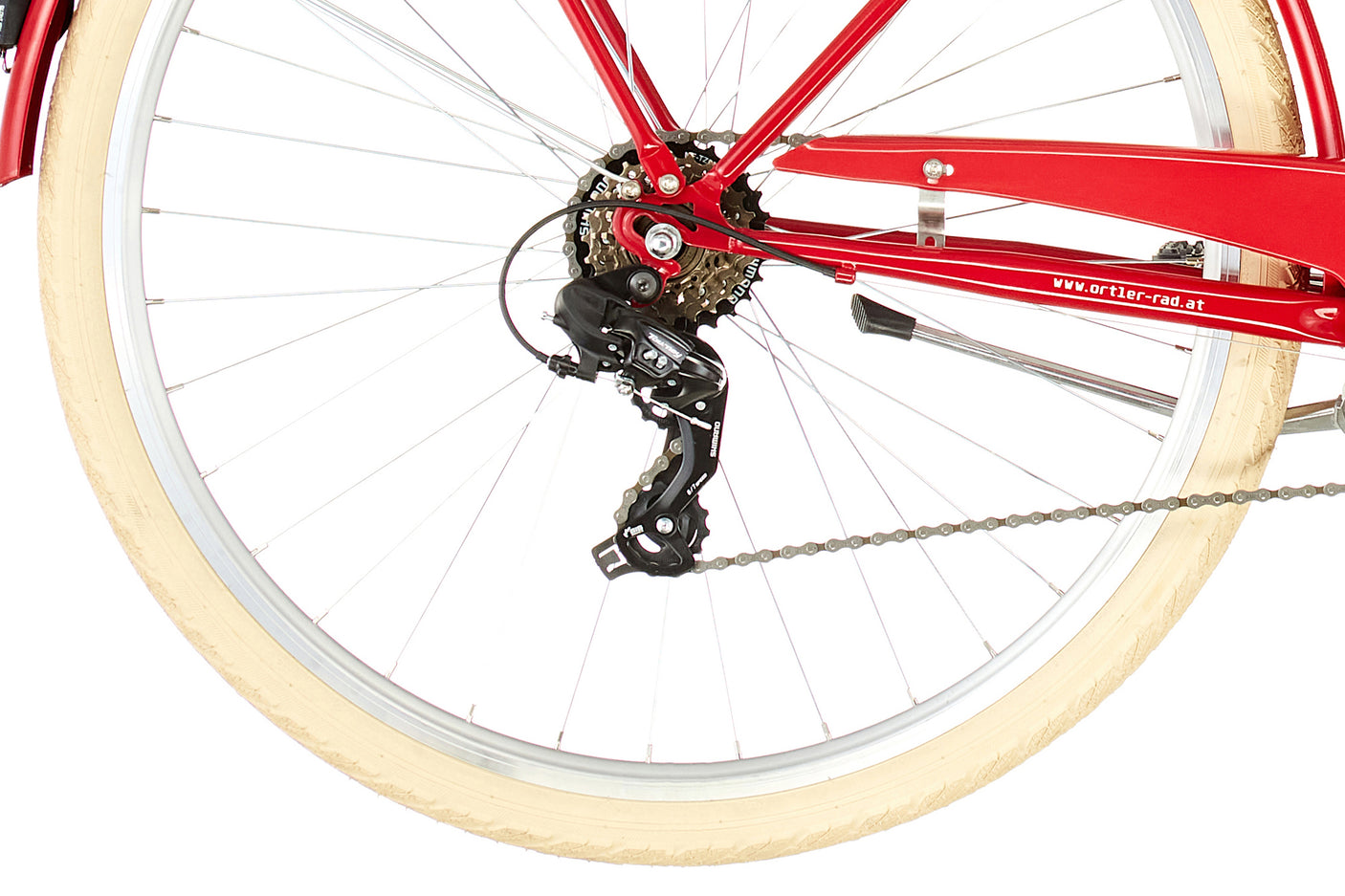 Ortler Detroit Cargo Steel Swing rouge
