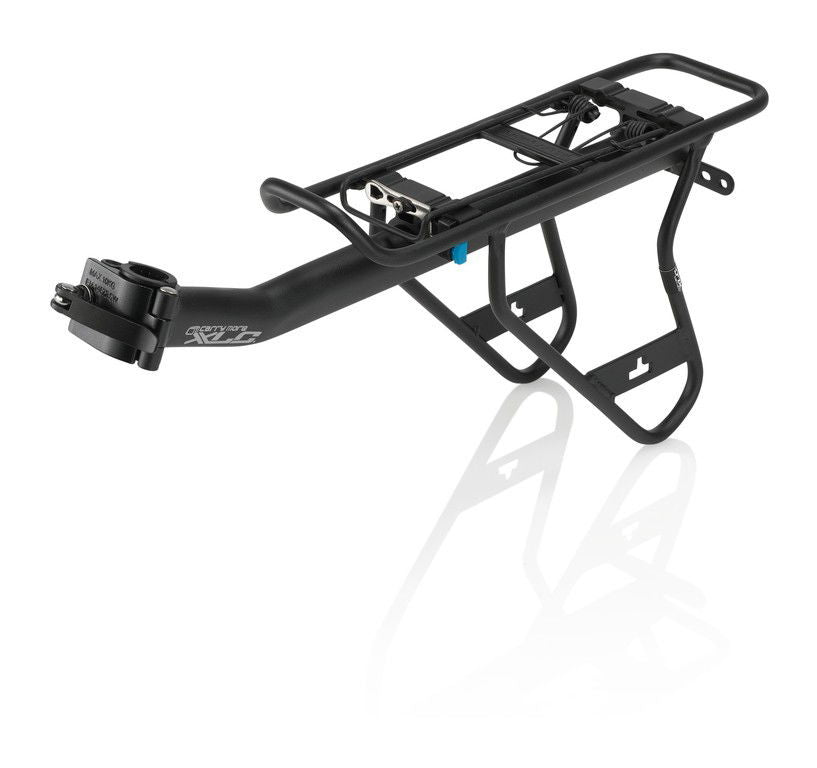XLC Carry More porte-bagages pour fixation sur tige de selle noir