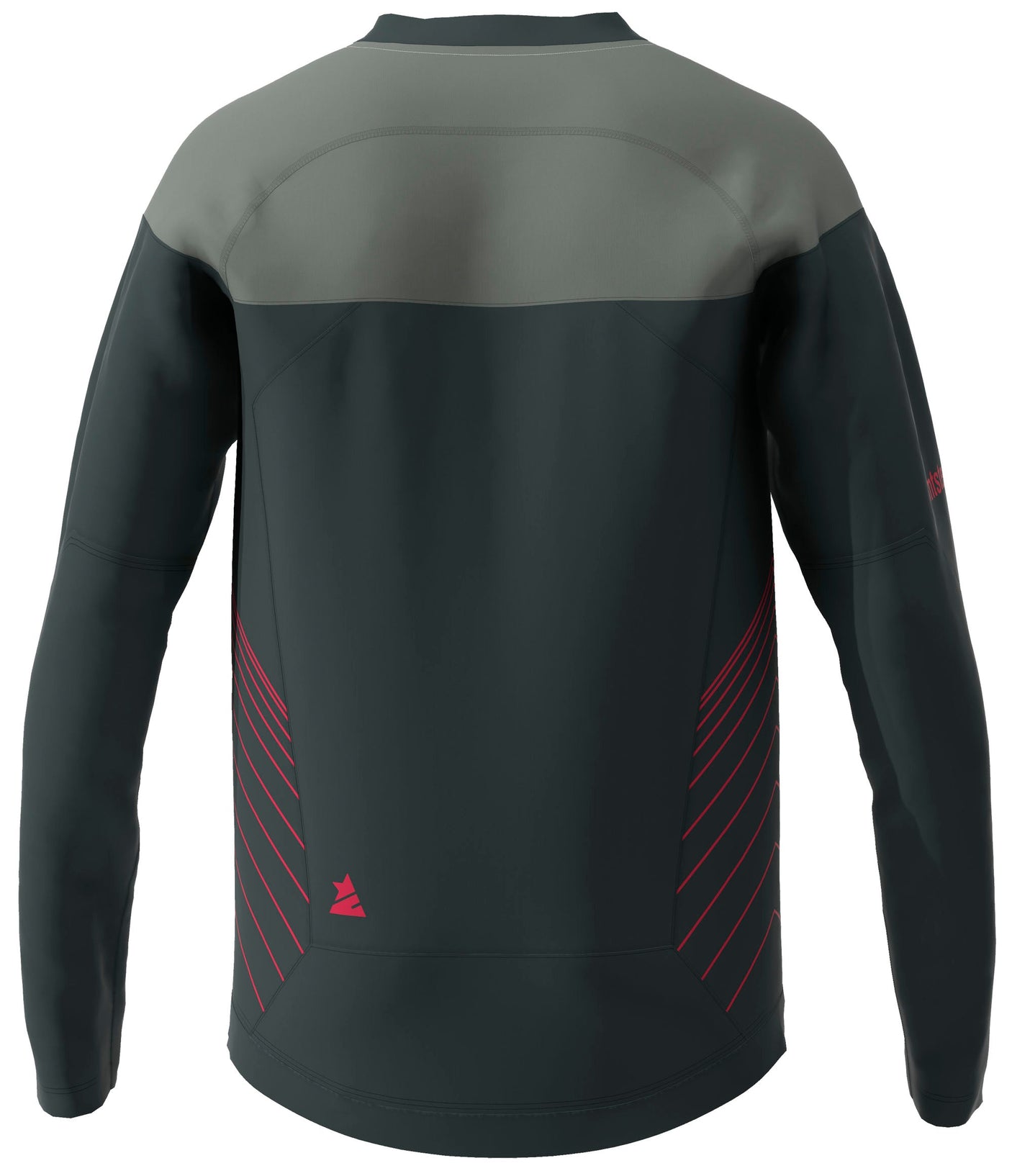 Zimtstern Bulletz Shirt LS Homme Pirate Black/Jester Red