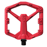 Crankbrothers Stamp 0 Large pédale plateforme rouge vif