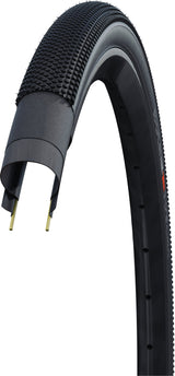 Schwalbe G-One Allround Super Ground Evolution pneu souple 28x1.70" TLE E-25 Addix Speedgrip noir