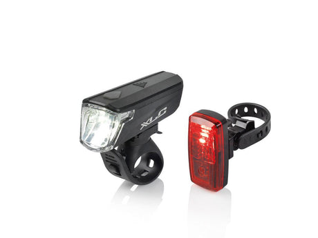 XLC Capella CL-S20 kit d'éclairage StVZO noir/rouge